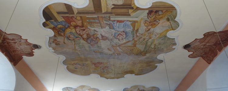 Deckenbild der Kirche in Kappel