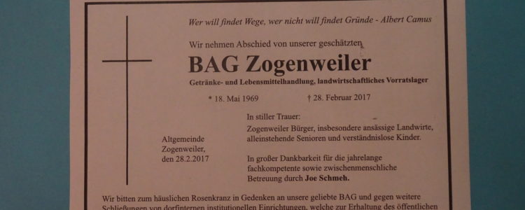 BAG Zogenweiler